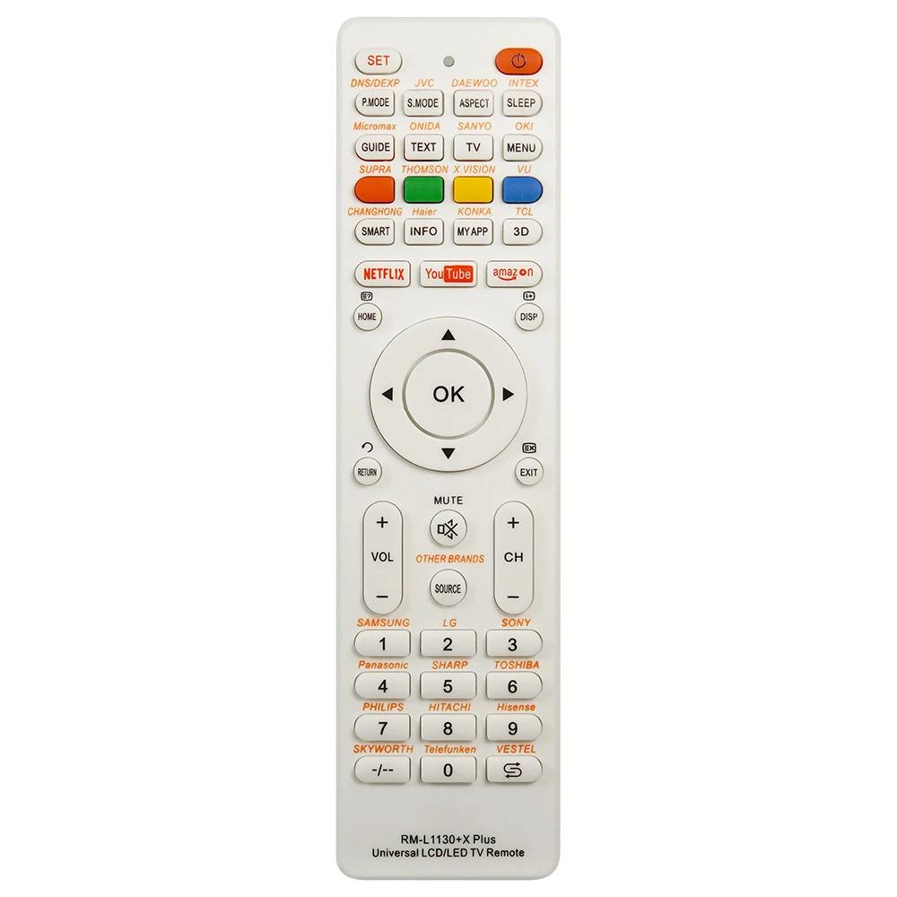 Universal RM-L1130+X Remote Control Fits for All Brand LCD LED 3D Smart TV