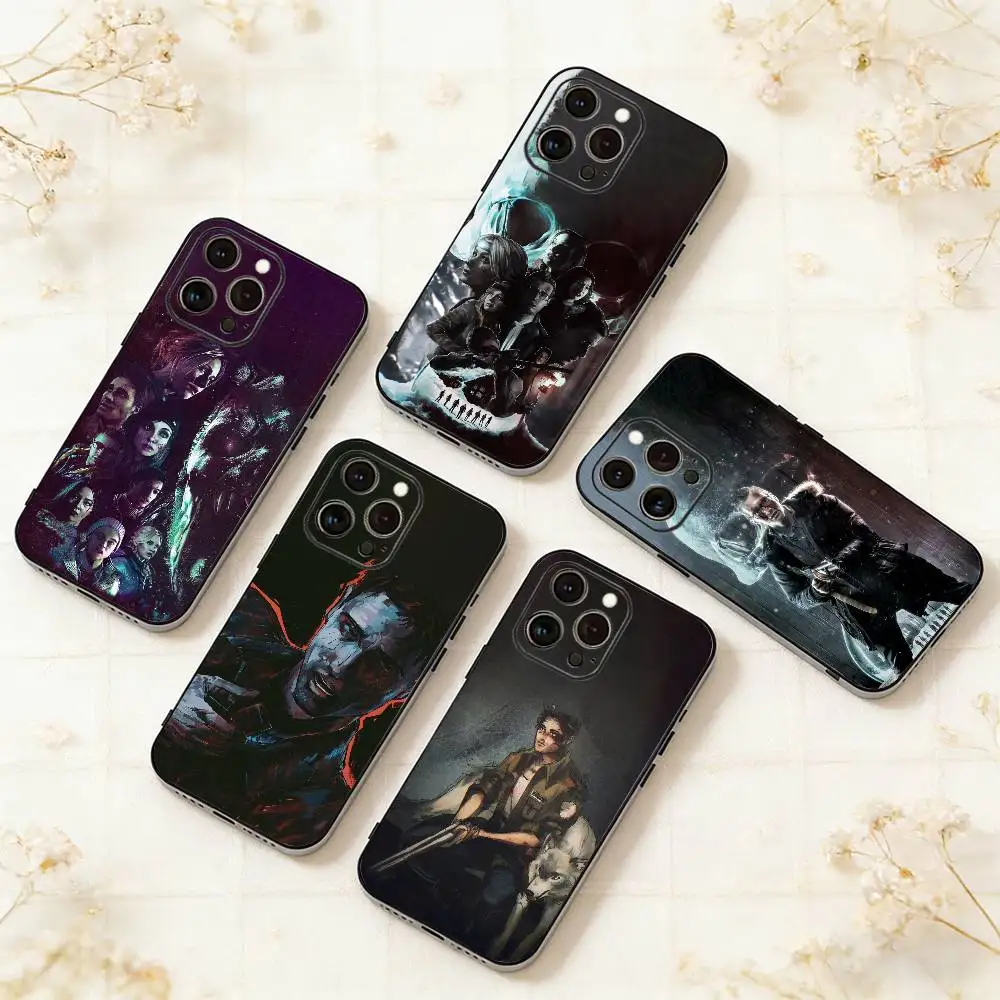 

Cool U-Until D-Dawn Game Phone Case For iPhone 17,16,15,14,13,12,11 Plus,Pro Max,XS,Soft Silicone Black Cover