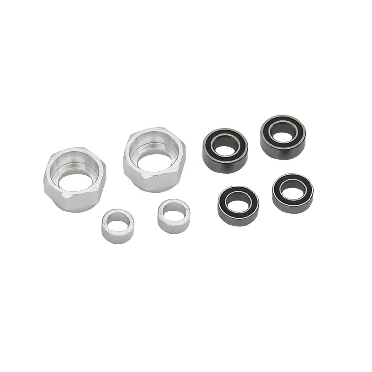 HOT RACING 12mm Hex Bearing Front Adapter for Tamiya DT-03 Grasshopper Hornet 1/10 2WD Modify Required