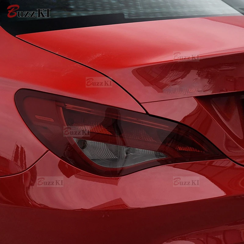 Anti scratch Car Headlight Protective Film Taillight Smoked Black Wrap TPU Sticker For Mercedes Benz CLA Class C117 X117 W117