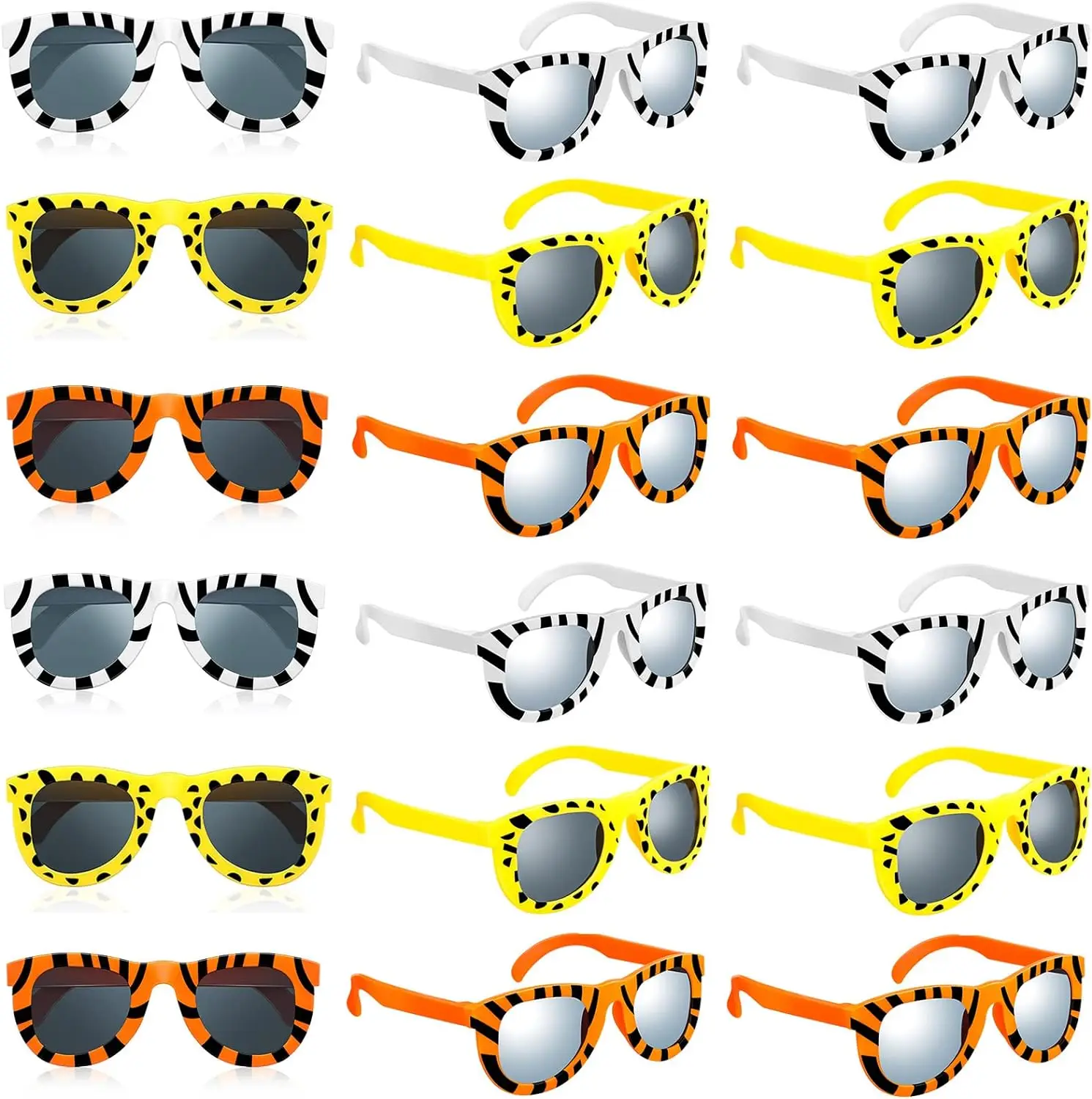 

18 Pack Animal Print glasses, Kid glasses Animal Party Favors Children Birthday Pool Beach Party Favors