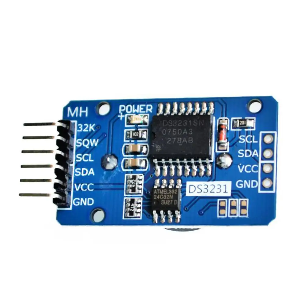 DS3231 AT24C32 IIC RTC Module Clock Timer Memory Module I2C Replace RTC (Batteries Board Included) DS1307 not A2G1