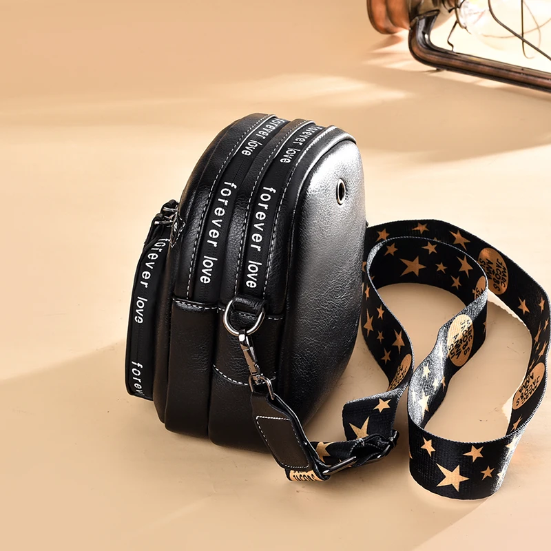 2023 Fashion Small Round Bag New Hand Bag Women\'s Korean Fashion Niche Single Shoulder Messenger Bag