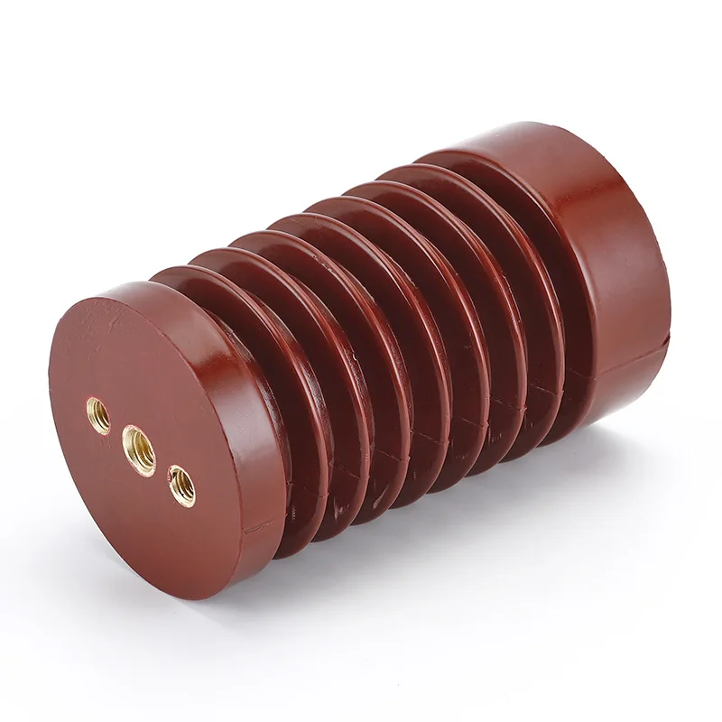 High Voltage Indoor Pillar Insulator Red, Epoxy Integrated 85X140