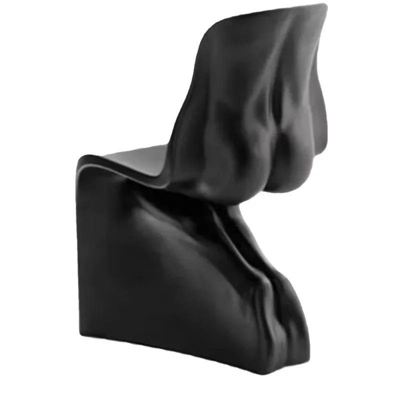 Fiberglass butt chair model room lobby Internet celebrity leisure chair