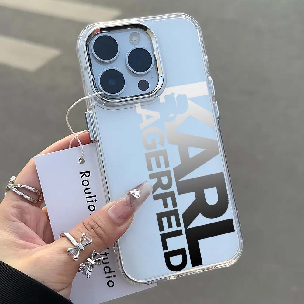 Hot Fashion Designer K Phone Case for IPhone 17 16e 16 15 14 13 12 11 Mini Pro Max X XR XSMAX 8 7 Air Plus Luxury Soft Cover - náhled 4