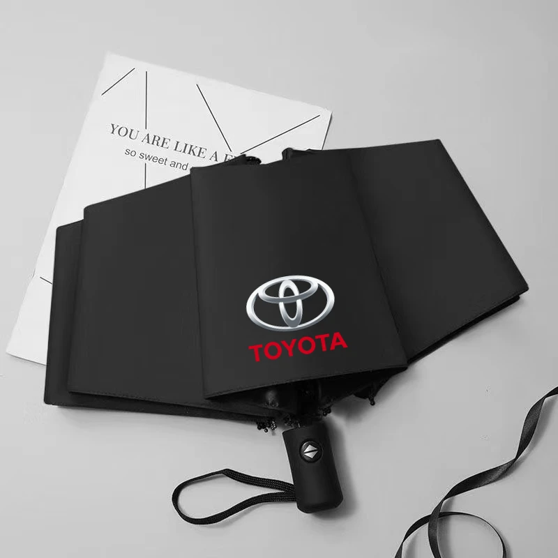 

Car Automatic Umbrella Waterproof Windproof Folding Umbrella For toyota camry chr corolla rav4 yaris prius