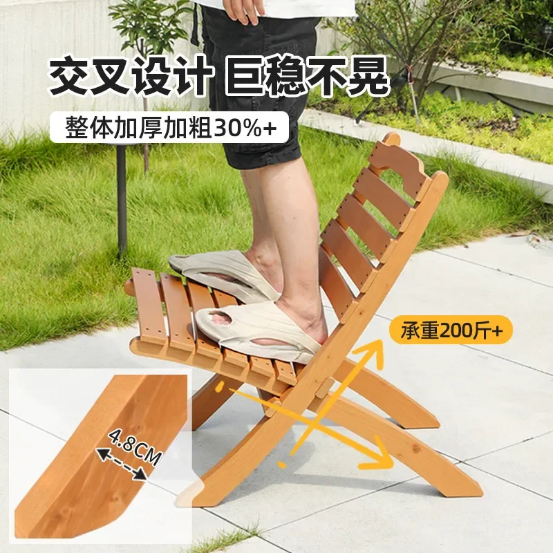 balcony tea table and chair combination leisure area layout outdoor courtyard folding table backrest chair anti-corrosion