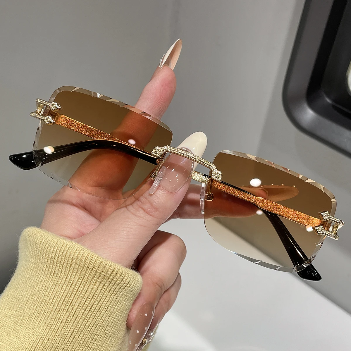 Y2K Basic Style Fashion Glasses European Simplicity Suitable for Daily Wear And Street Photography