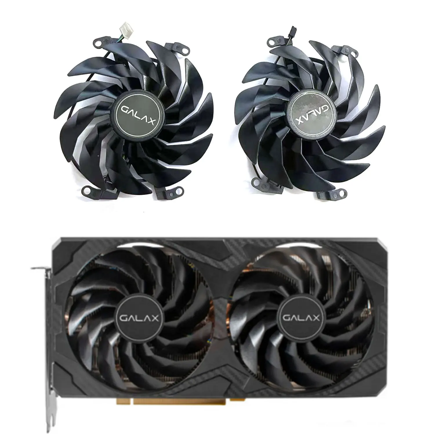 For KFA2 GALAX GEFORCE RTX3060TI 3070 3070TI GDDR6X PLUS OC Graphics Card New 105 4PIN GFY10015H12SPA RTX3070 3070TI GPU Fan