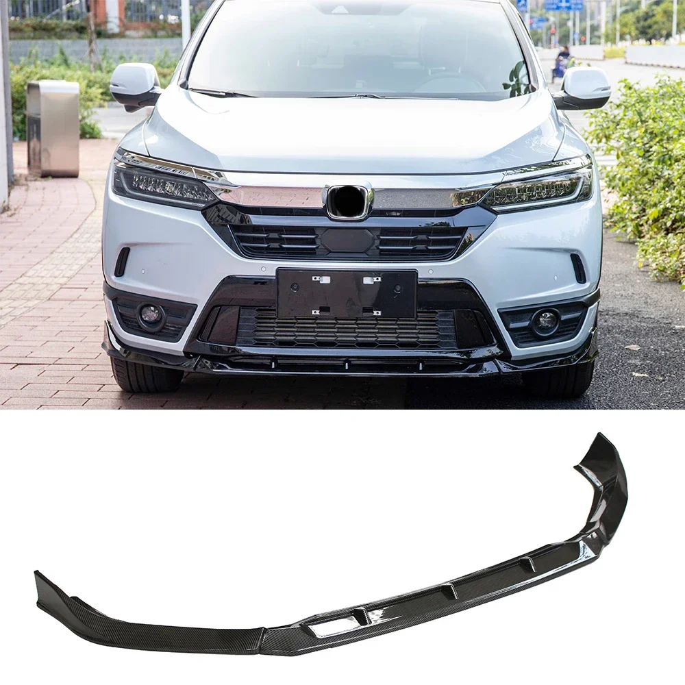 For Honda BREEZE 2020 Year Car Front Bumper Chin Tail Bodykit Lip Modification On Bumper Spoiler Chin Matte Black Chin Watermark