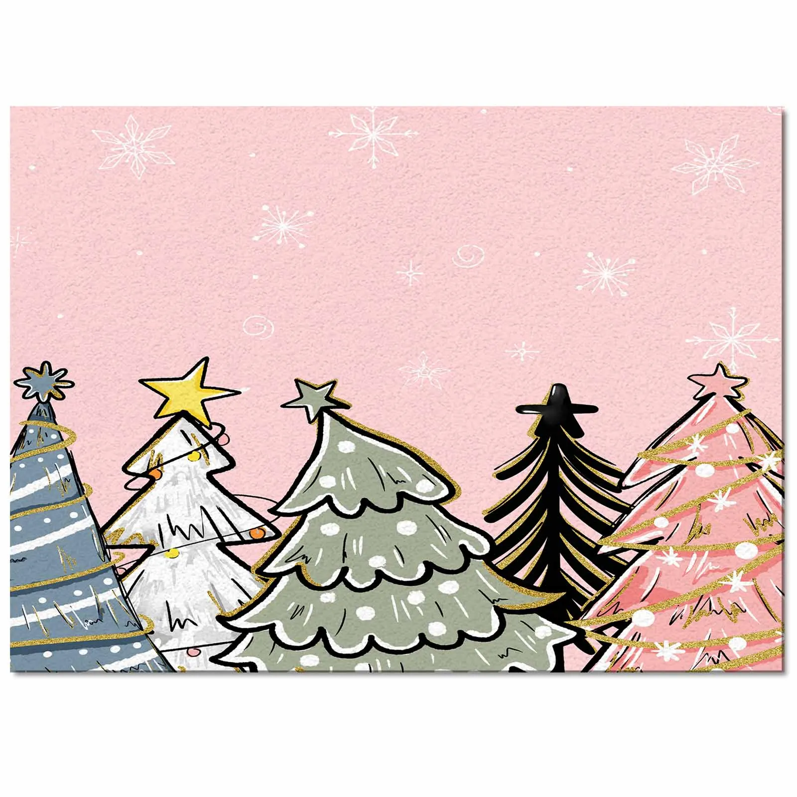 Christmas Tree Hand-Painted Bedroom Decor Washable Carpet Modern Style Carpets for Living Room Fluffy Soft Bedside Rug Home