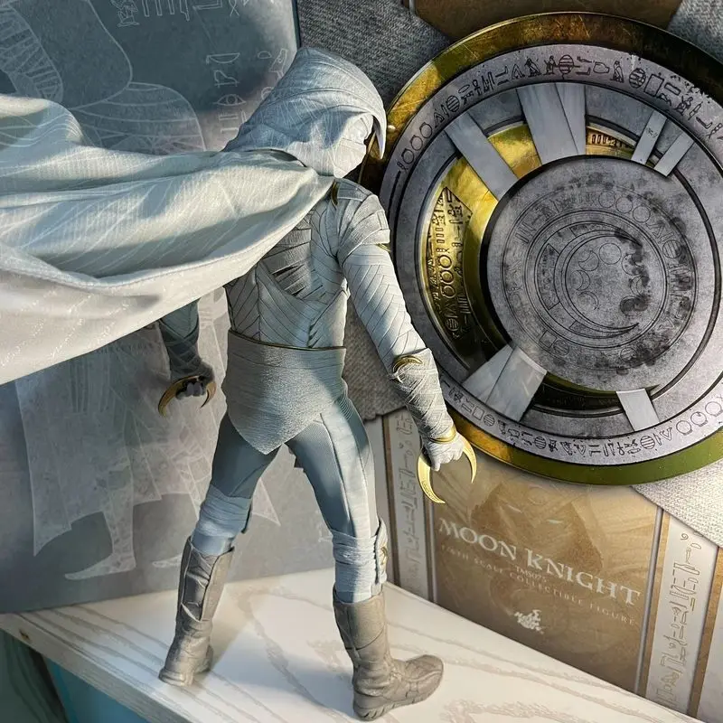 In Stock Hottoys Tms075 1/6 Scale Full Set Collectible Moon Knight 12'' Male Marvel  Action Figure Model Toys Collection Gifts