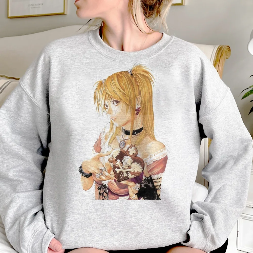 Death Note sweatshirt women goth hoodie womens fashion long coat japanese anime winter warm