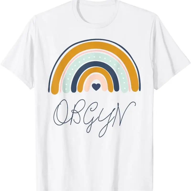 

Boho Rainbow OBGYN Nurse Labor and Delivery Squad T Shirt
