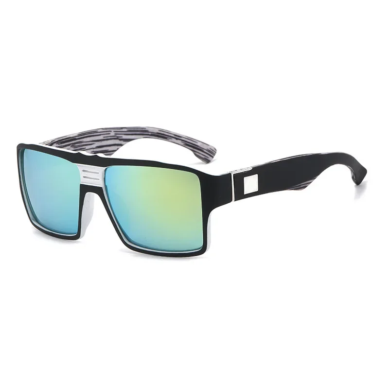 Fashion Trend Sunglasse Men Women Outdoor Large Square Frame Goggle Surfing Beach Sun Glasses Colorful UV400