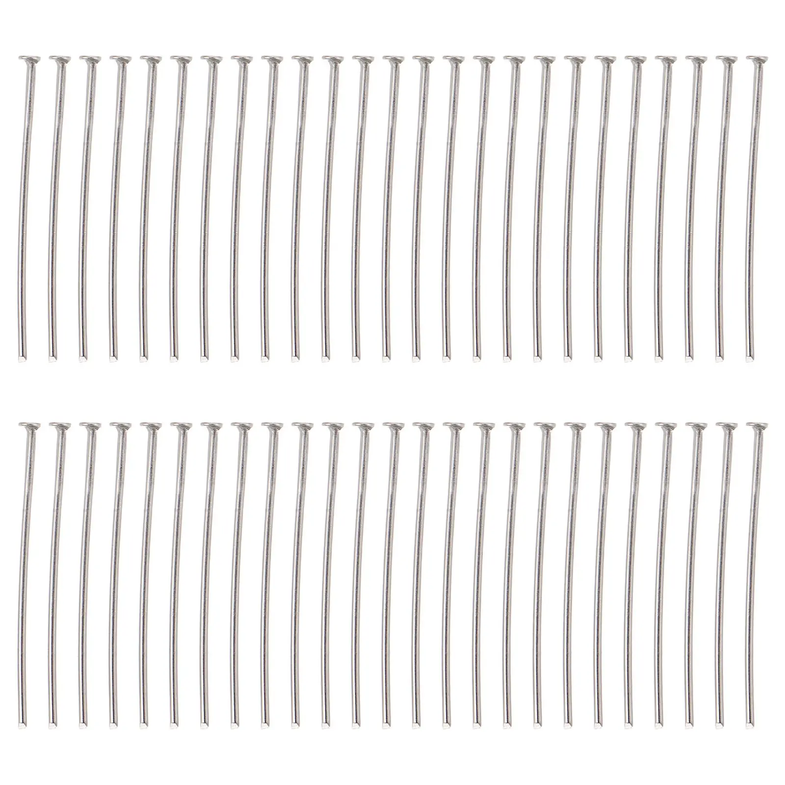 

1000Pcs Crystal Chandelier Connector Pins Set 30Mm Metal Chandelier Lamp Holder Pins for Suncatcher Prism Fastening Repair
