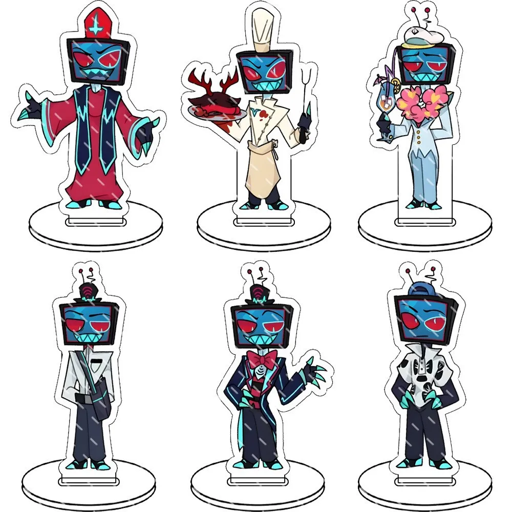 Anime Merchandise Hazbin Hotel Acrylic Standing Brand TV Demon Vox Collection Ornaments and Decorations Y2k Fashion Toys Anime
