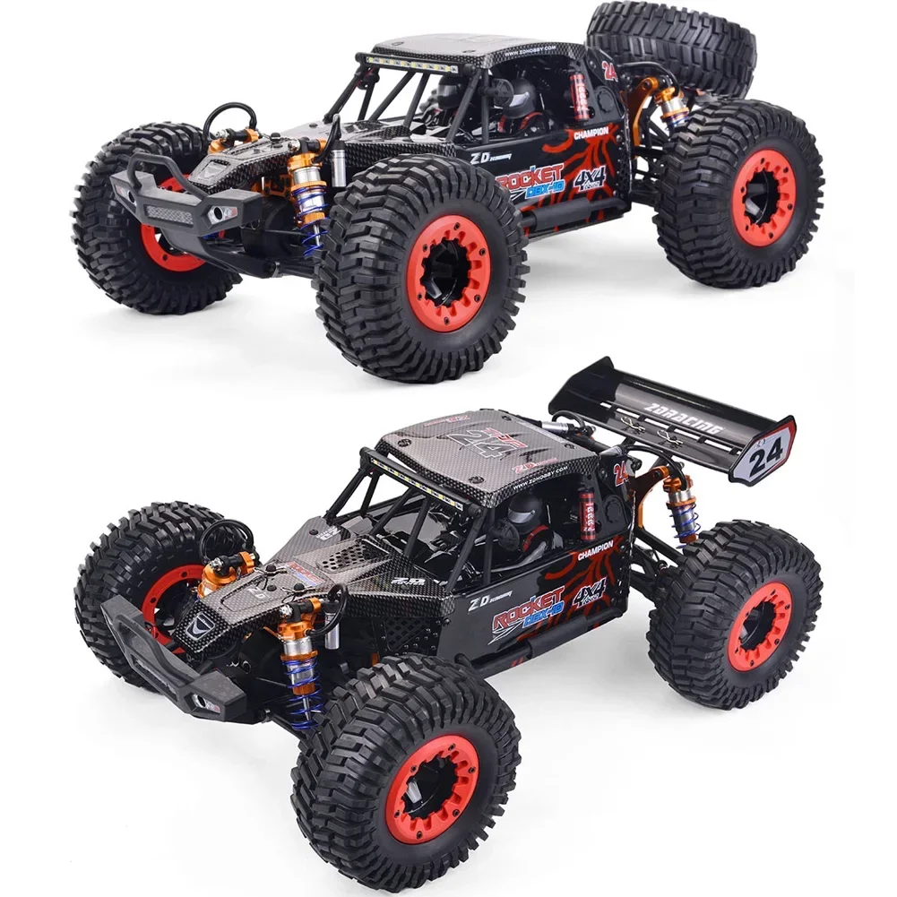 ZD Racing ROCKET DBX-10 1/10 4WD 80km/H 2.4G Brushless Motor High-speed Remote Control Car Desert Off-road Vehicle-RTR Brushless