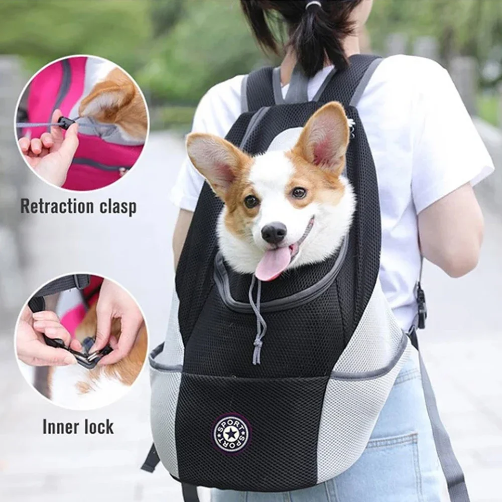 

Backpack For Dog Shoulder Carrier Pet Conveyor Backpacks Comfortable Front Motorcycle And Hiking Camping Carrier Bag For Pet Dog