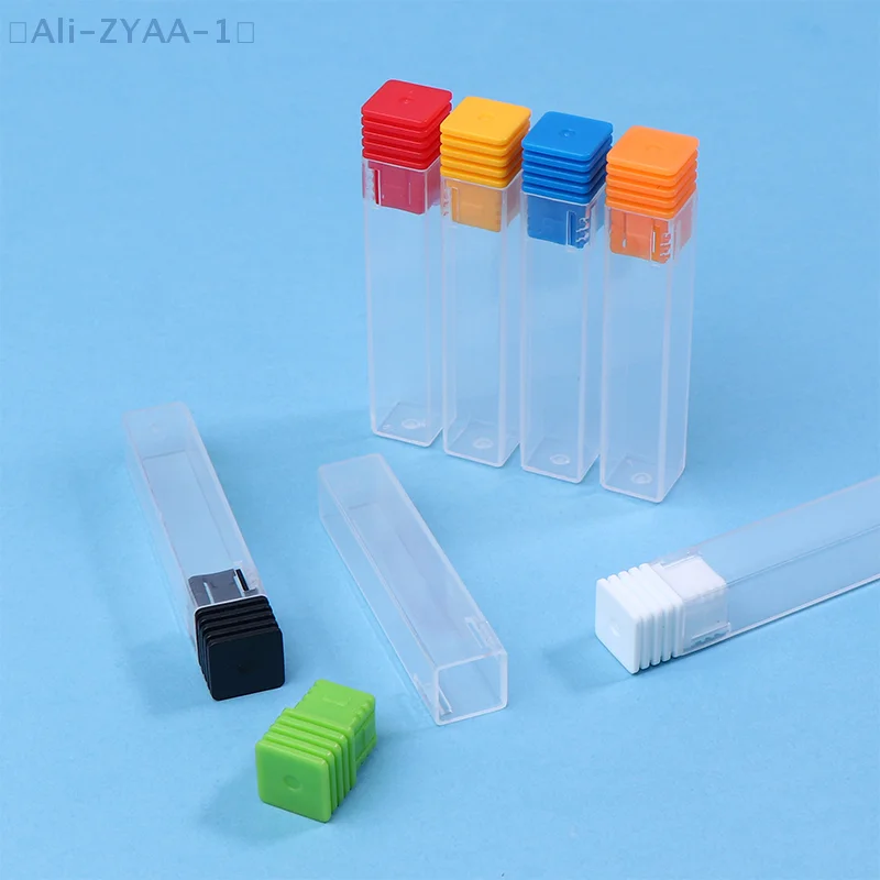 【ZYAA-1】10pcs Nail Art Drill Display Stand Storage Box Drill Bit Milling Cutter Accessories Box Nail Art Tools