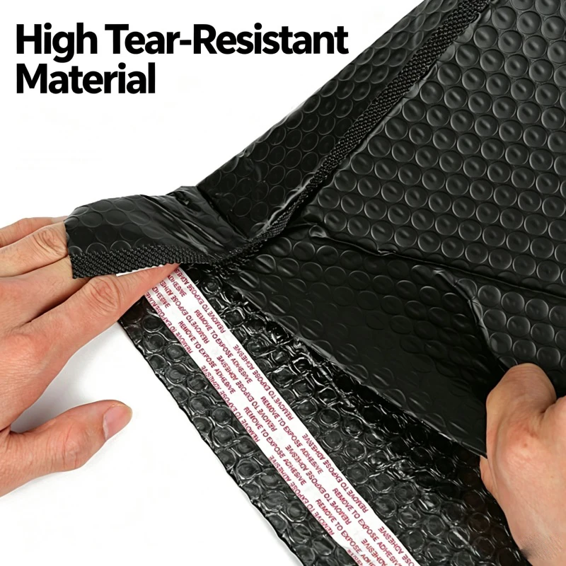 10/50/100pcs Black Bubble Bag Envelope Mailing Bag Self Adhesive Bubble Waterproof Express Envelope Bag
