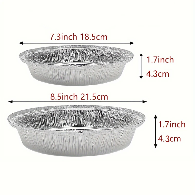 Disposable Foil Baking Pans Set 6