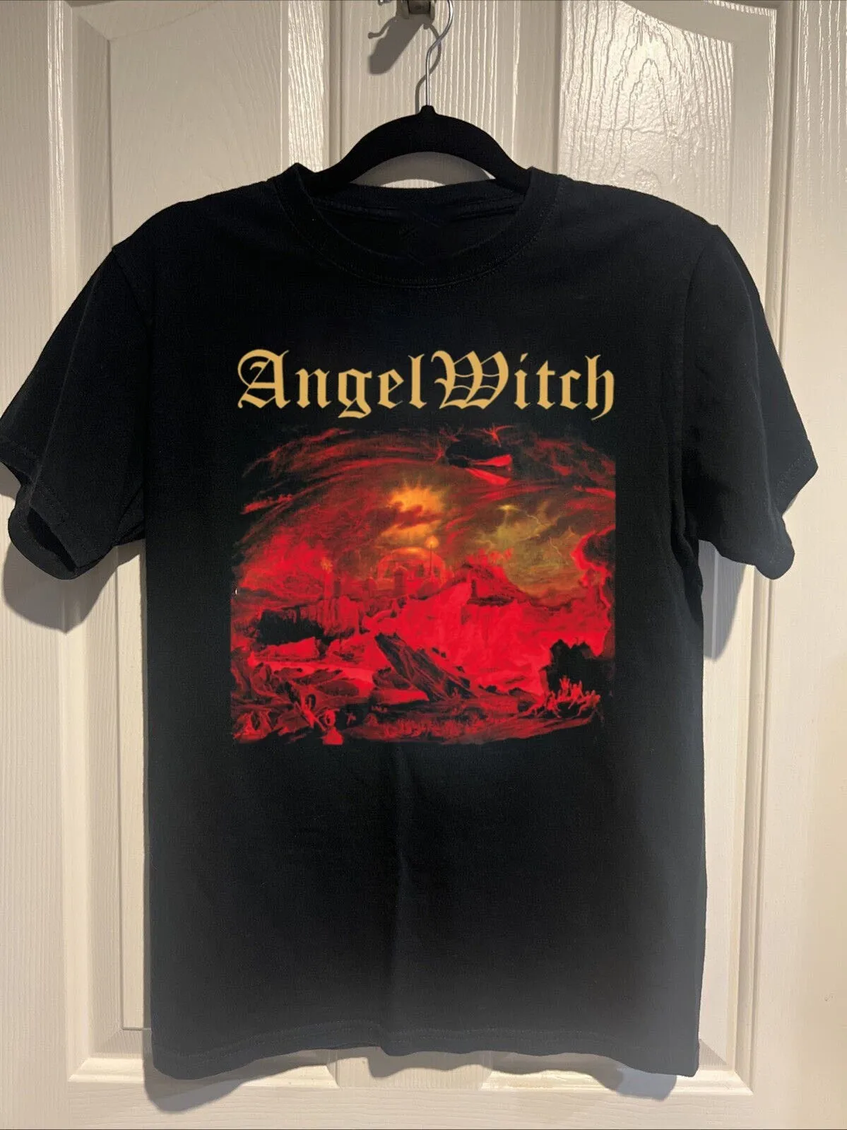 Angel Witch The Fallen Angels Entering Pandemonium Shirt Unisex All Size LO386