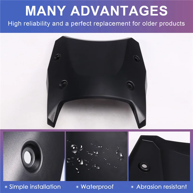 

AW-For BMW R1300GS Adventure Sport Motorcycle Windshield Wind Deflector Visor Screen For R 1300 GS ADV R1300 GS