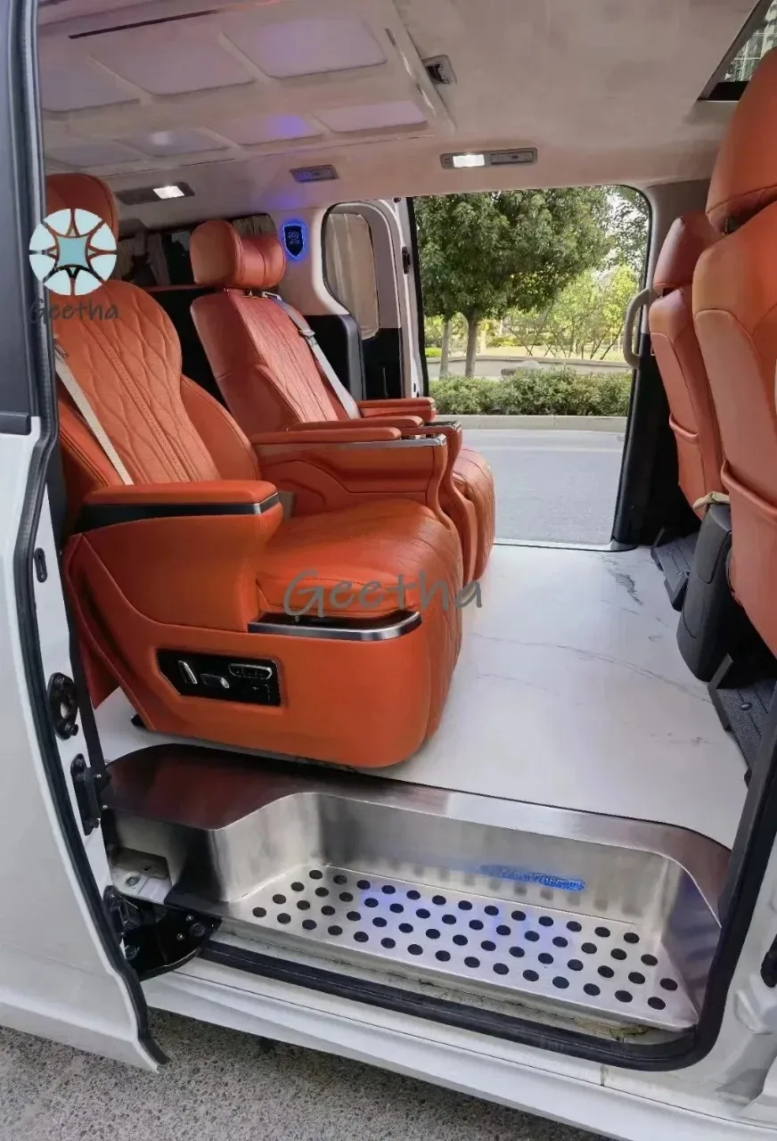 

W447 Electric Business VIP Luxury Reclining Genuine Leather Car Minibus Seat for Vito V-Class Metris Sprinter Conversion