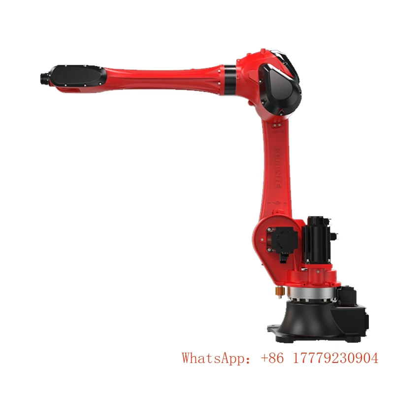 الصين مصنع BORUNTE ستة محاور PLC موتور روبوت صناعي 10 كجم حمولة ل يموت الصب التحميل التلقائي التعامل مع البليت