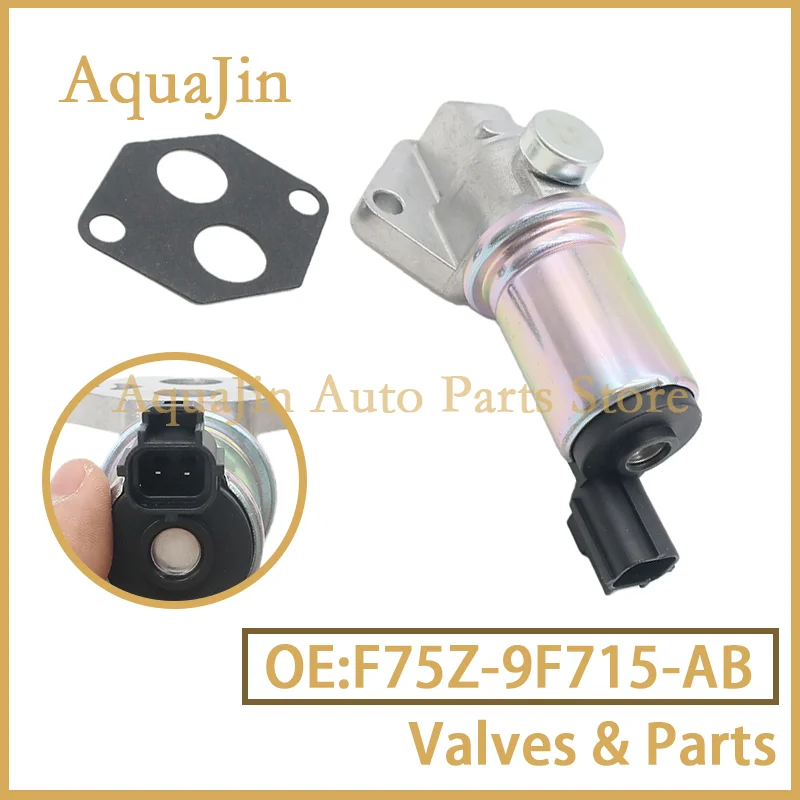F75Z-9F715-AB Idle Air Control Valve For Ford Expedition F-150 F-250 E-250 E-350 Lincoln Blackwood LS Navigator OEM F75Z9F715AB