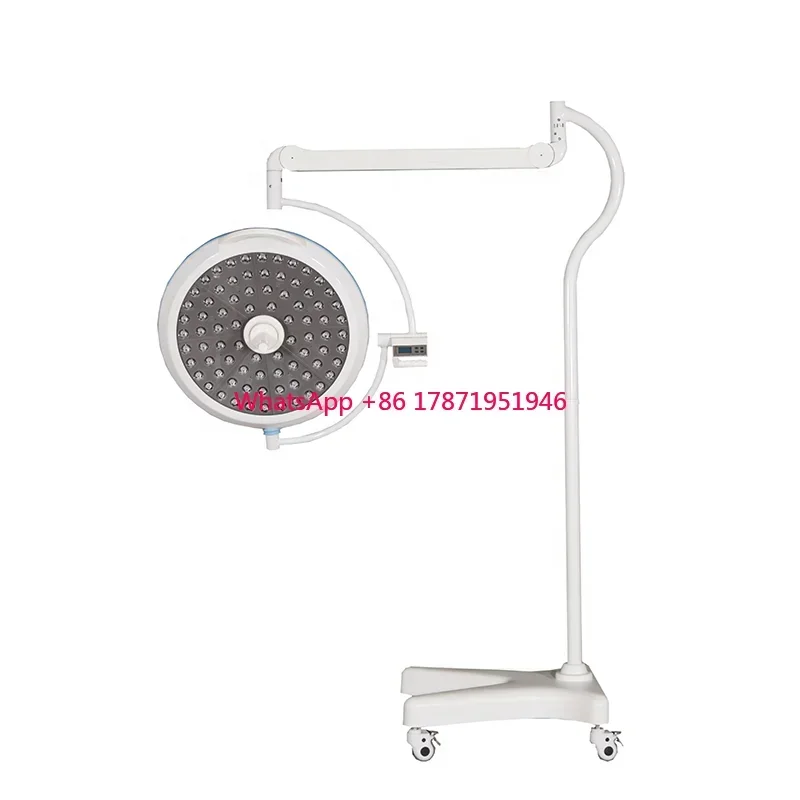 

Surgery Standing Led Cold Light Source Mobile Lamp 360dg Irradiation 80 Bulbs LED Surgery Shadowless Operating Light Mobile