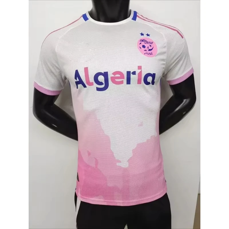 Algerische Sonderedition Fußballtrikots 3D-Gedruckte Modische T-Shirts für Männer und Frauen im Motorrad-Stil Kurzarm – Detail 6
