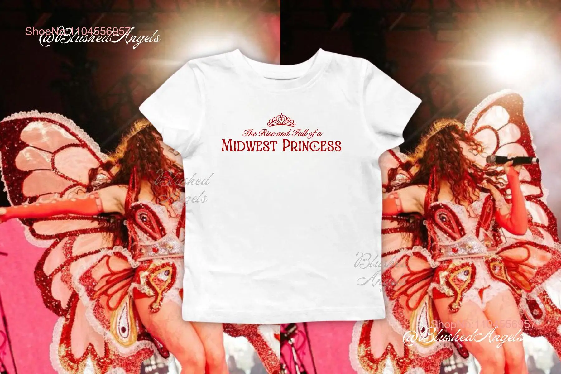 The Rise and Fall of a Midwest Princess Chappell Roan T Shirt Baby Merch Trendy Good Luck Babe Trending