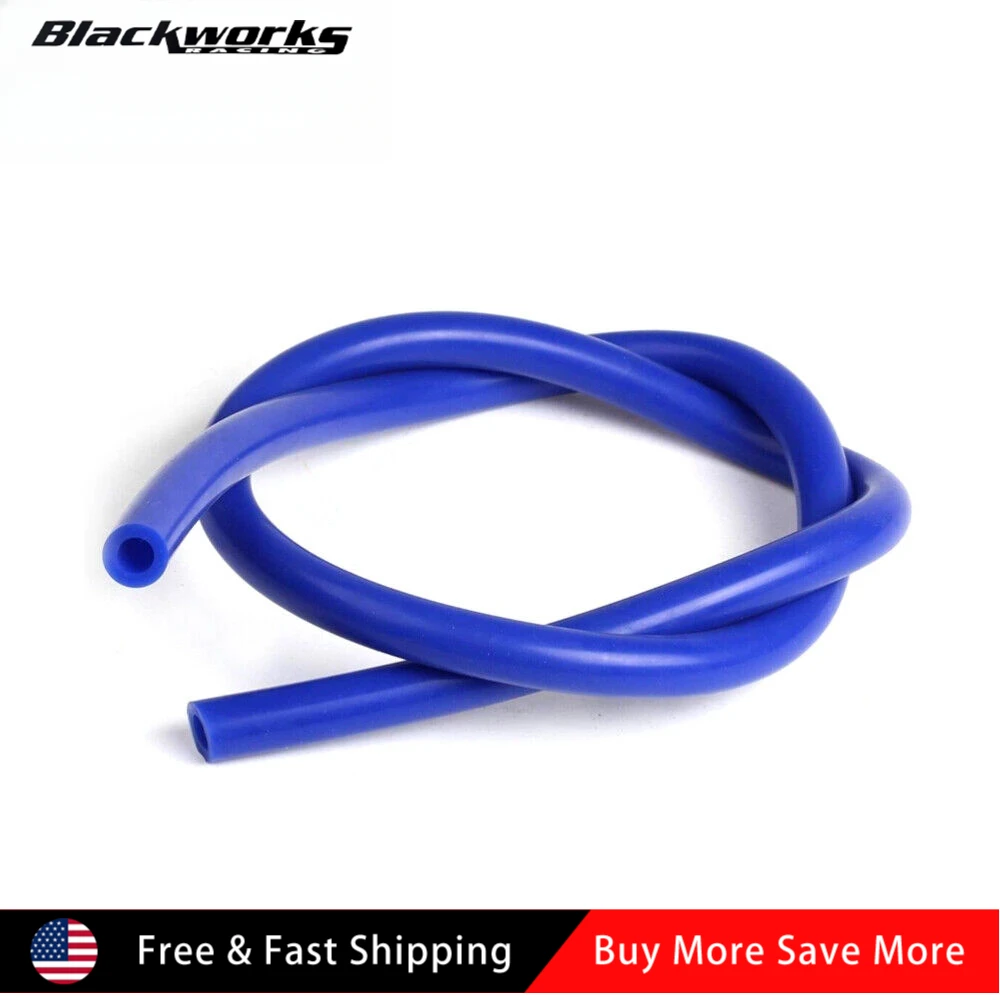 

Внутренний диаметр 10 футов: силиконовый вакуумный шланг 3/8 дюйма/10 мм, высокопроизводительный синий универсальный