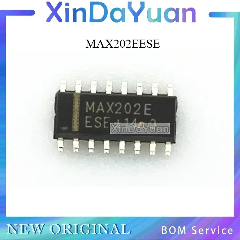 5 pcs  MAX202EESE MAX202E SOP-16 RS-232  Transceiver