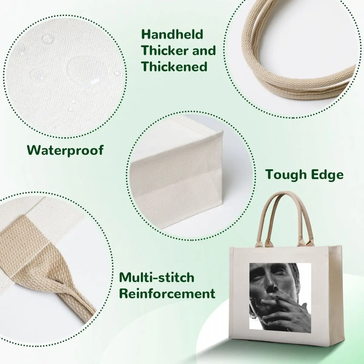 التدخين Mikkelsen حمل حقيبة حقائب اليد امرأة حقيبة تسوق حقائب النساء