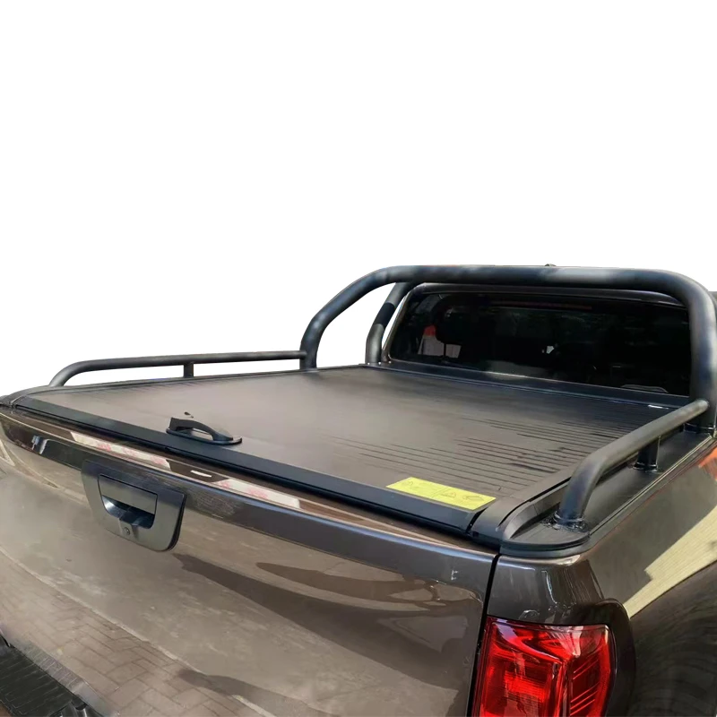 high quality aluminium alloy  retractable tonneau cover pickup great wall tonneau cover roller shutter bed covers for Great Wall