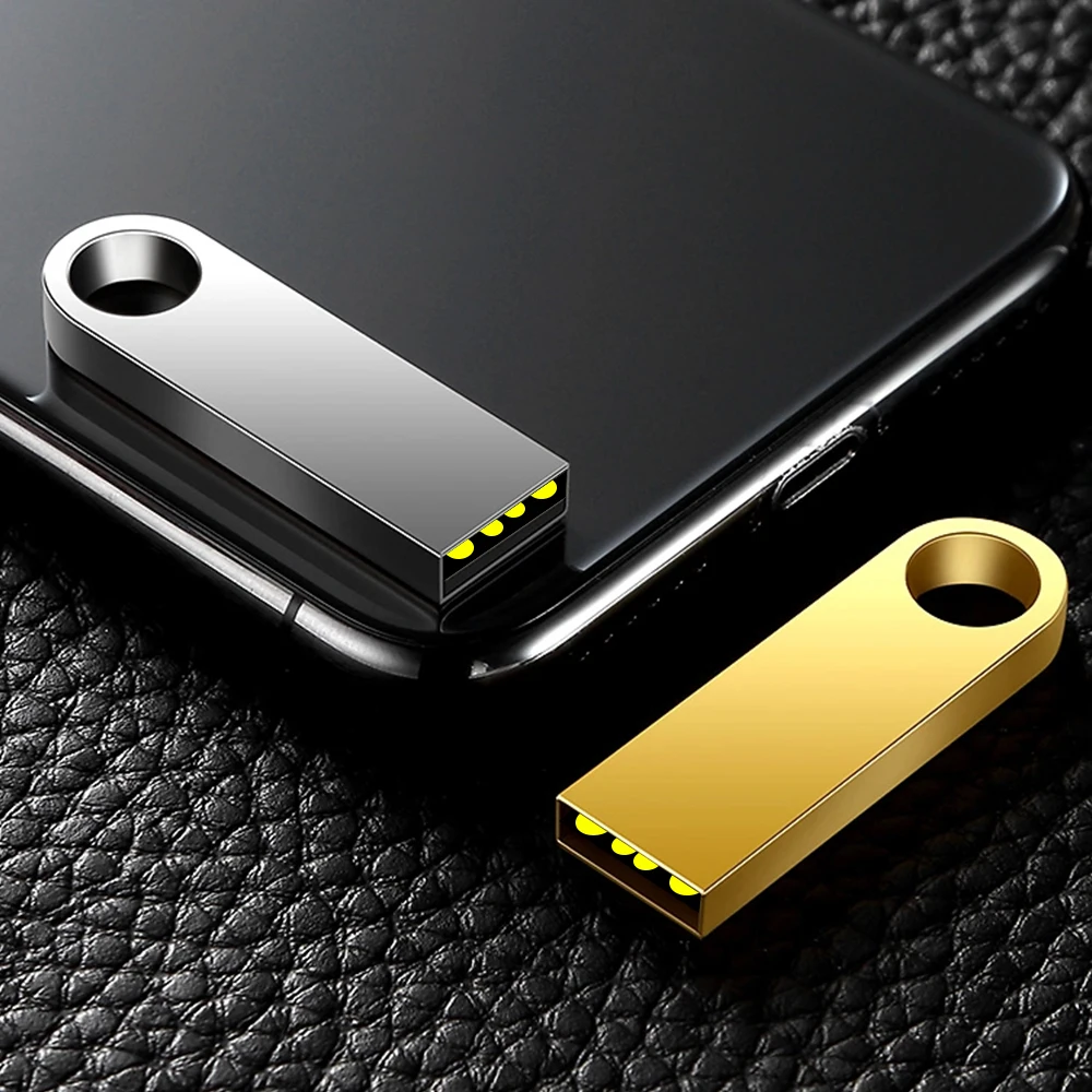 10/ 50/100 قطعة/الوحدة شعار مجاني معدني USB 64GB محرك فلاش 32 جيجابايت 8 جيجابايت 4 جيجابايت ذاكرة فلاش USB عصا القلم محرك 128 ميجابايت 512 ميجابايت PenDrive 2.0