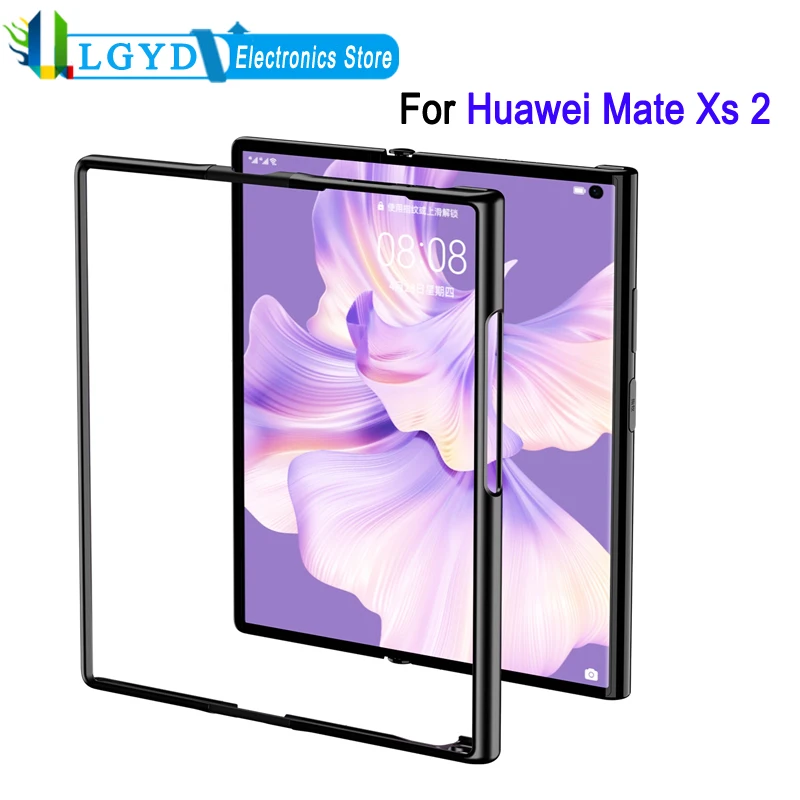 

Ультратонкая противоударная рамка для телефона Huawei Mate Xs 2, складной защитный чехол (без защитной пленки)