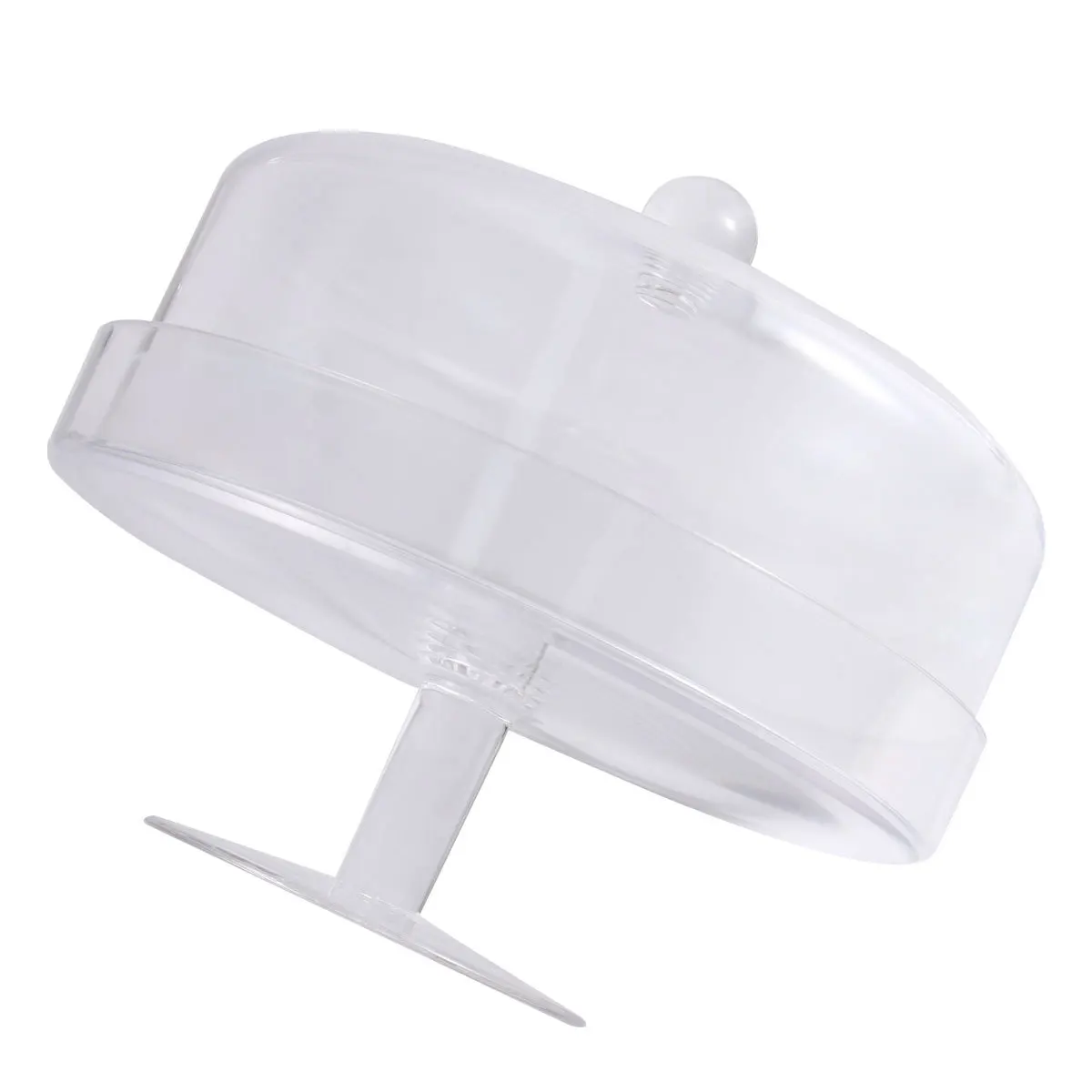 

1Pcs Dust-Proof Food Cover Transparent Plastic Cake Cover Suitable for Cake Storage Salad Buffet Home Use