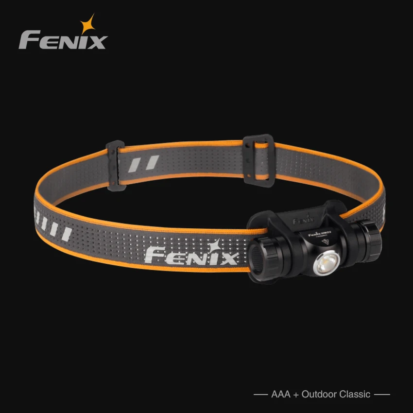 Fenix HM23 Headtorch - 1 x AA Battery, 240 lumen, lightweight, rugged headlamp