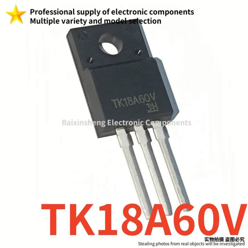 10PCS Brand new quality TK18A60V K18A60V  TO-220F Imported spot goods