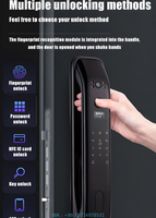 Face Recognition Door Lock Digital Smart Lock with CameraCloud Facial Wifi Ttlock Fingerprint Smartlock Automatic 3d