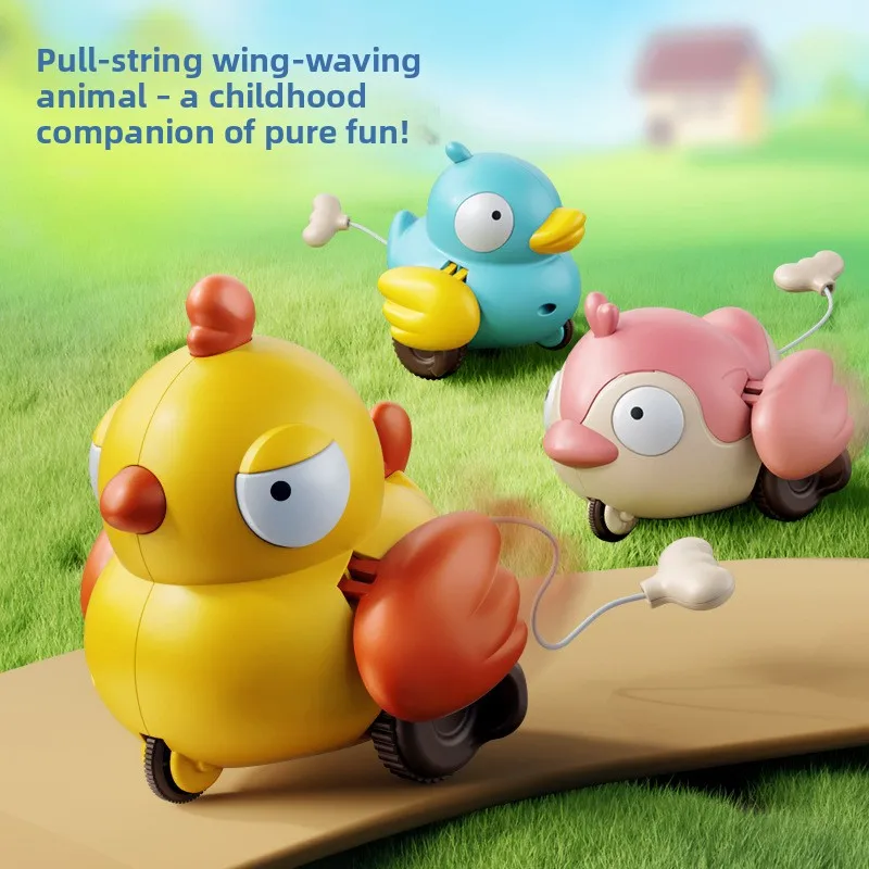 

Инерционные игрушечные машинки в форме милых животных с откатным крылом и мультяшными животными для детей - игрушки и маленькие подарки для столкновений