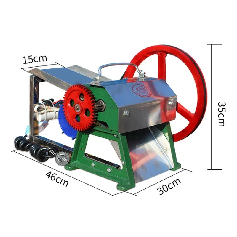 180W 50 kg/u Elektrische Taart Shredder Snijmachine Tofu Shred en Groene Uien Machine Commerciële Multifunctionele Groentensnijder Chopper