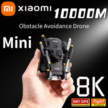 샤오미 미지아 4DRC V30 미니 드론, 8K HD 듀얼 카메라, 전문 5 면 장애물 회피, 브러시리스 모터 드론, RC 10000M