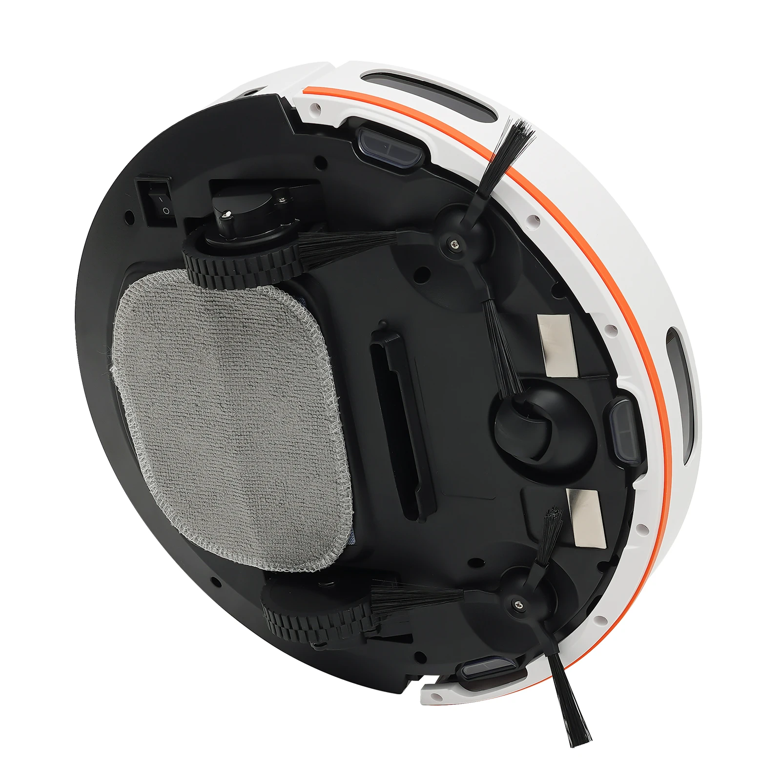 ماكينة كنس ذكية 3 في 1 للمنزل ماكينة تنظيف أوتوماتيكية بالكامل للتحكم في التطبيق مع صندوق غبار روبوت