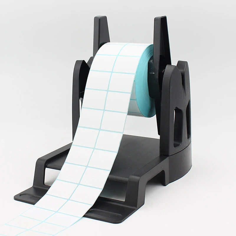 External Rolls Label Paper Holder, 2 in 1 Fan-Fold Paper Holder for Desktop Barcode Label Printer Thermal Receipt Printer